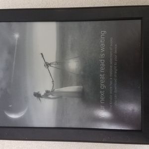 Amazon Kindle 8 inch black and white